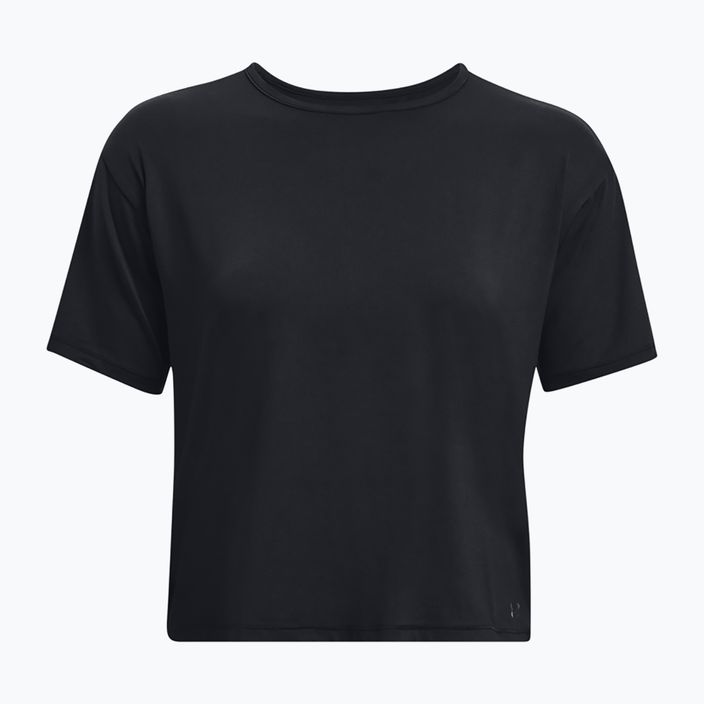 Under Armour Motion SS moteriški marškinėliai juoda/juodai pilka 4