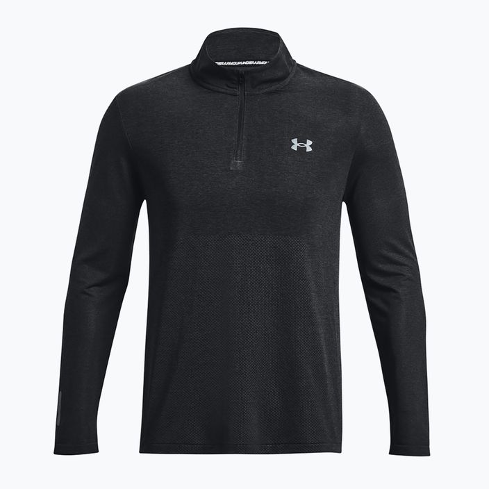 Vyriški bėgimo marškinėliai ilgomis rankovėmis Under Armour Seamless Stride 1/4 Zip black/reflective 4