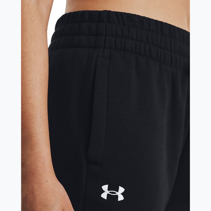 Moteriškos kelnės Under Armour Rival Fleece dark black/white 4