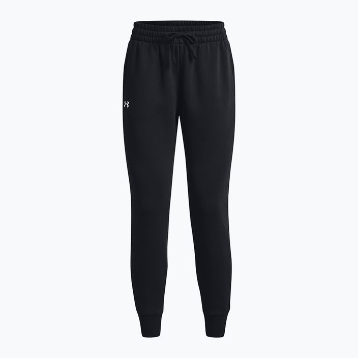 Moteriškos kelnės Under Armour Rival Fleece dark black/white 6