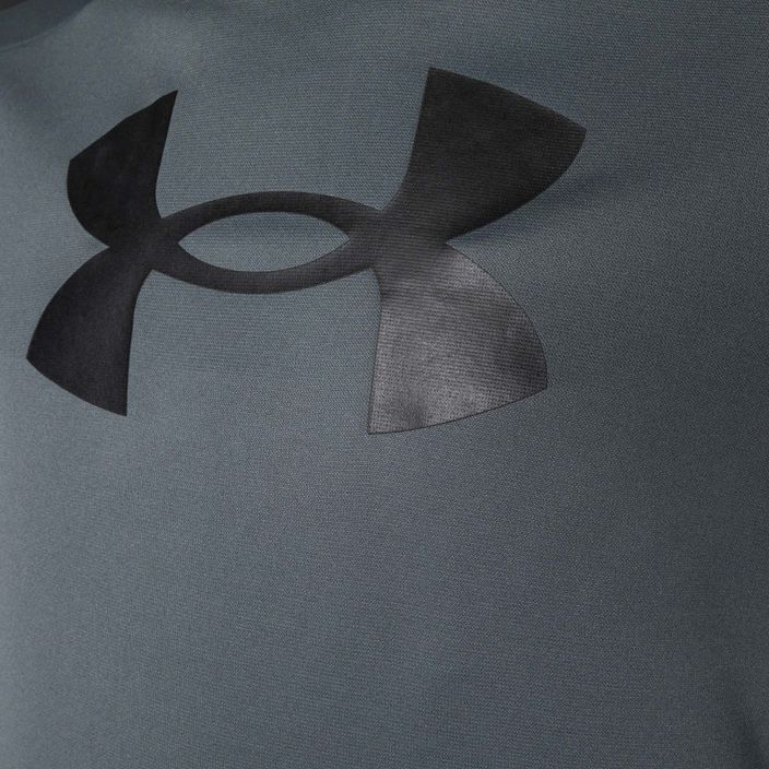 Vyriški "Under Armour Fleece Big Logo HD pitch pilkos/juodos spalvos džemperiai 6