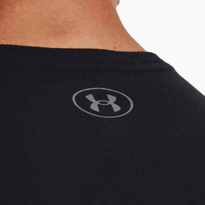 Vyriški marškinėliai Under Armour Big Logo Fill black/pitch gray/halo gray 3