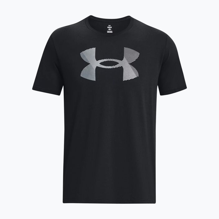 Vyriški marškinėliai Under Armour Big Logo Fill black/pitch gray/halo gray 4