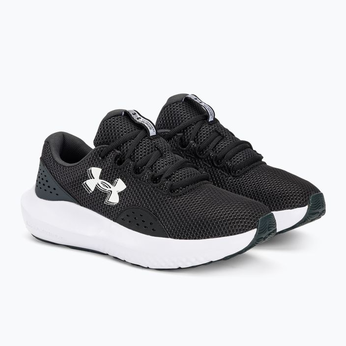 Vyriški bėgimo bateliai Under Armour Charged Surge 4 black/anthracite/whitev 4