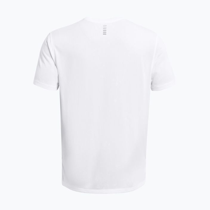 Vyriški bėgimo marškinėliai Under Armour Streaker Splatter white/white/reflective 5