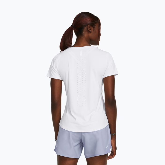 Moteriški bėgimo marškinėliai Under Armour Laser white/reflective 2