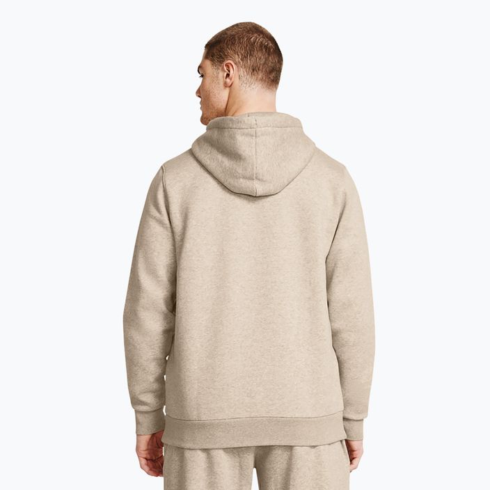 Under Armour Essential Fleece Hoodie timberwolf taupe light hthr/timberwolf taupe 2