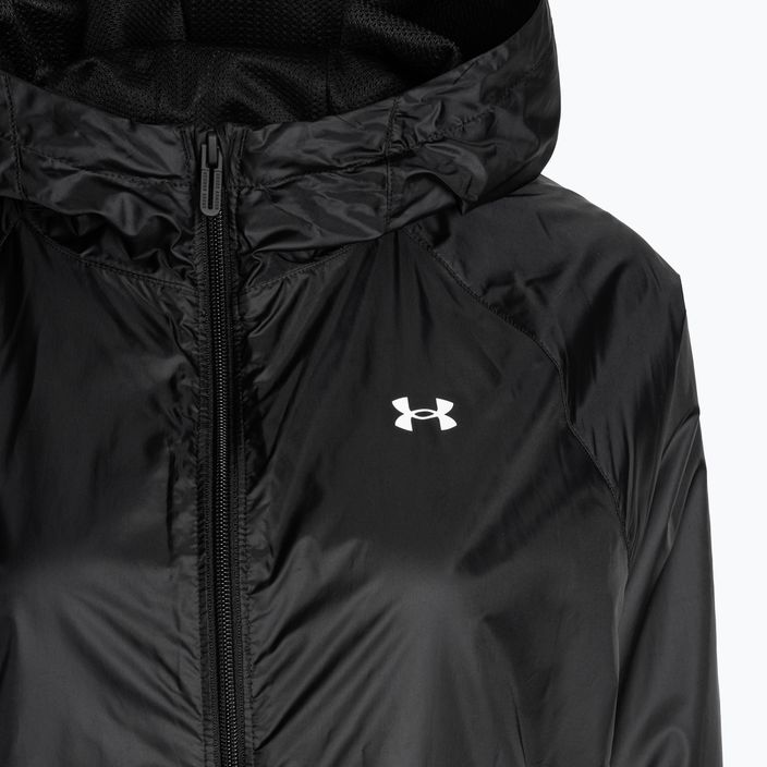 Moteriška striukė nuo vėjo Under Armour Sport Windbreaker black/white 5