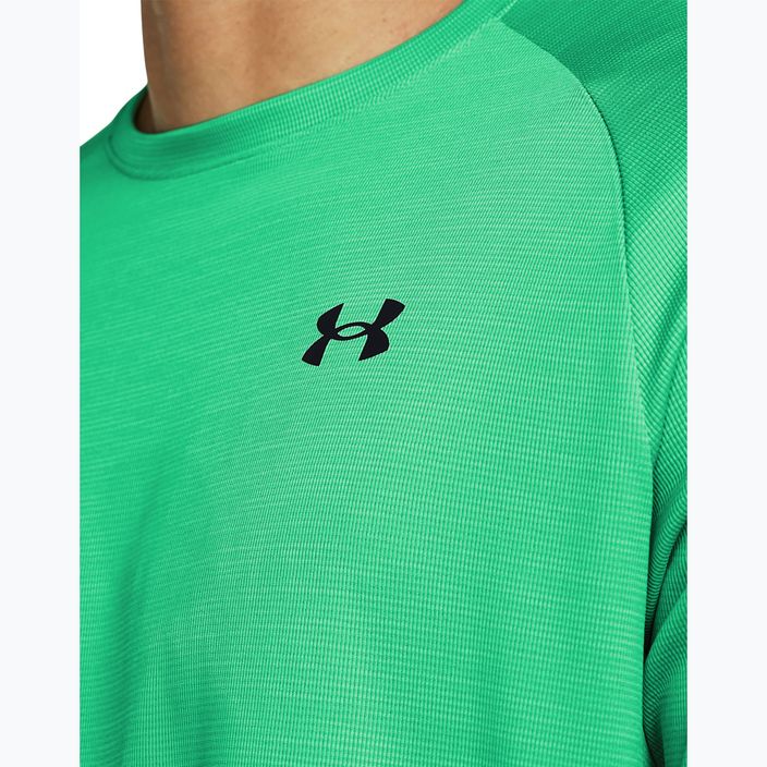 Vyriški treniruočių marškinėliai Under Armour Tech Textured vapor green/black 3