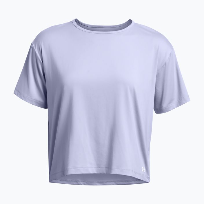 Moteriški treniruočių marškinėliai Under Armour Motion celeste/white 3