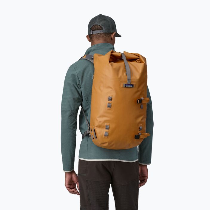 Turistinė kuprinė Patagonia Disperser Roll Top Pack 40 l golden caramel 3