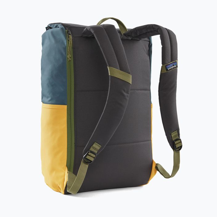 Miesto kuprinė Patagonia Fieldsmith Roll Top Pack 30 l surfboard yellow/abalone blue 2