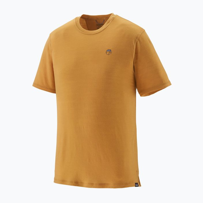 Vyriški marškinėliai Patagonia Cap Cool Merino Blend Graphic Shirt fizt roy icon/pufferfish gold 3