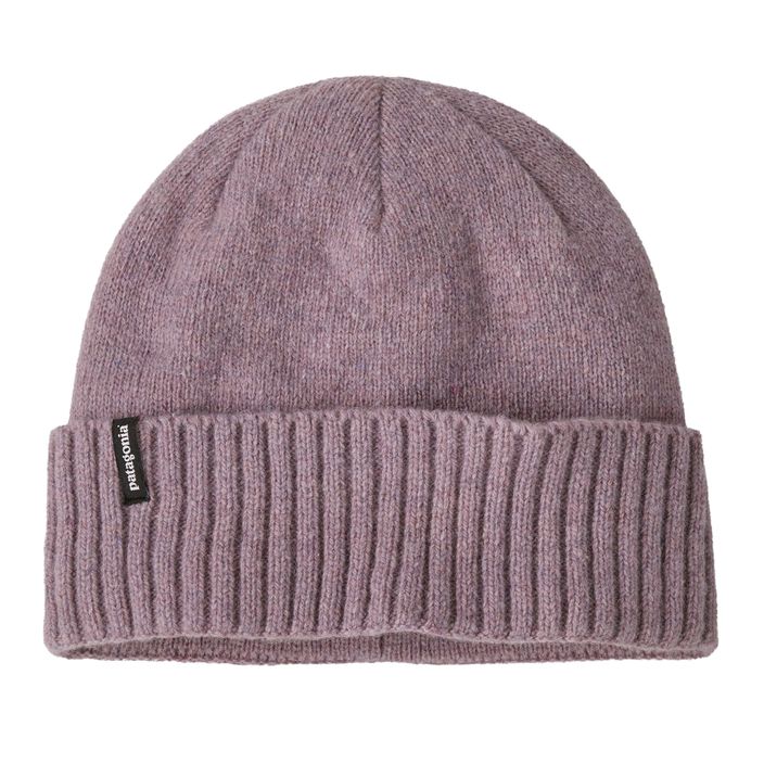 Patagonia Brodeo Beanie stormy mauve žieminė kepurė 2