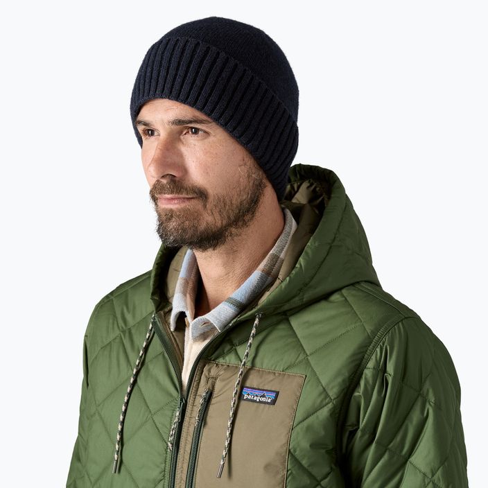 Patagonia žieminė kepurė Brodeo new navy 2