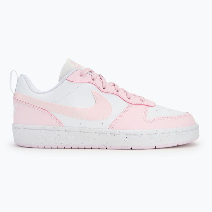 Batai Nike Court Borough Low Recraft white/pink foam 2