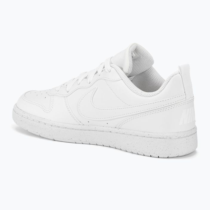Moteriški batai Nike Court Borough Low Recraft white/white/white 3