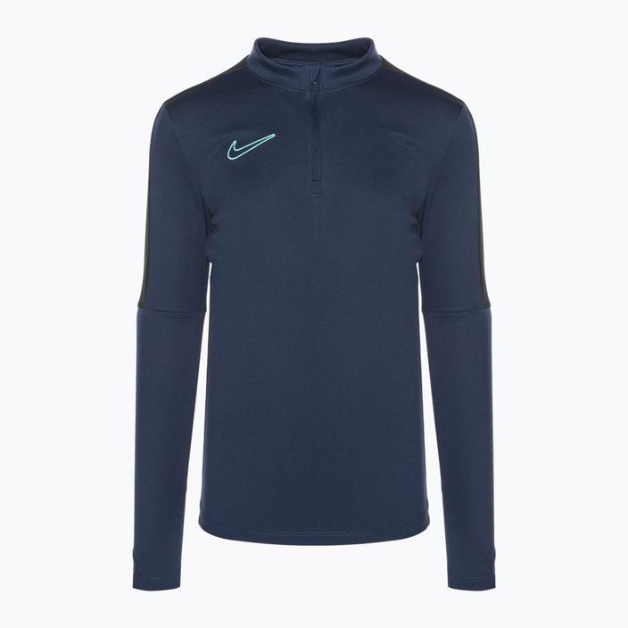 Vaikiški futbolo marškinėliai ilgomis rankovėmis Nike Dri-Fit Academy23 midnight navy/black/midnight navy/hyper turquoise