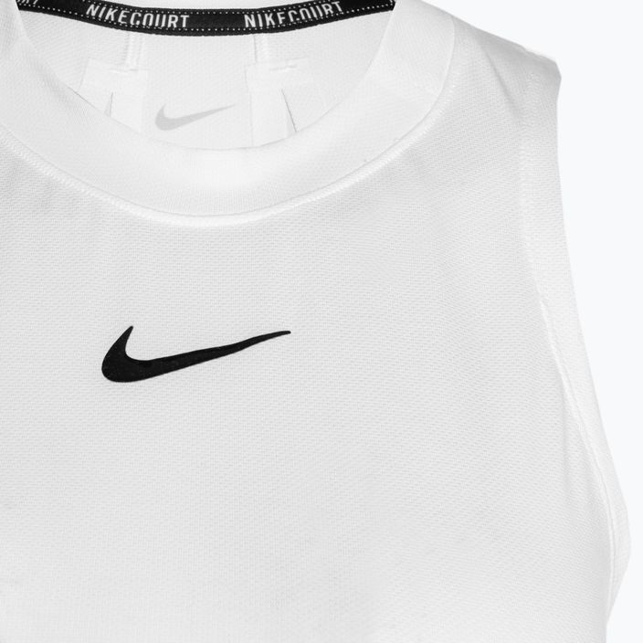 Moteriškas teniso tank topas Nike Court Dri-Fit Advantage Tank white/black 3
