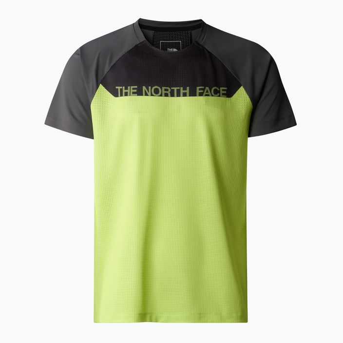 Vyriški žygio marškinėliai The North Face Trailjammer fizz lime/anthracite grey