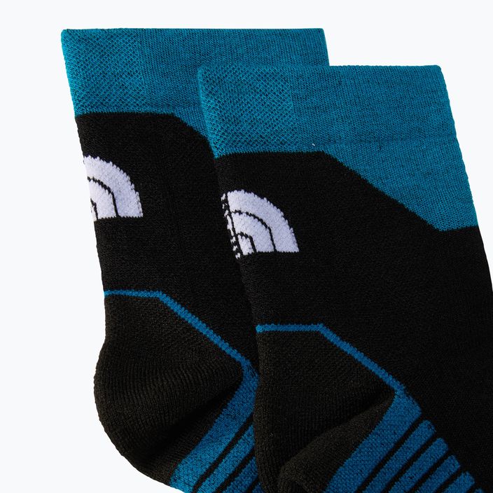 Žygio kojinės The North Face Hiking Quarter Sock black/adriatic blue 2