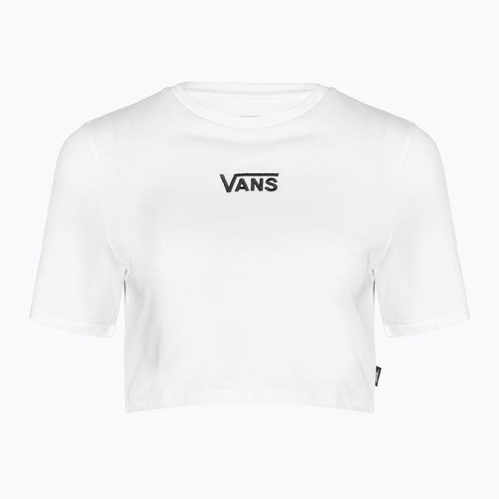 Moteriški marškinėliai Vans Flying V Crew Crop Ii white