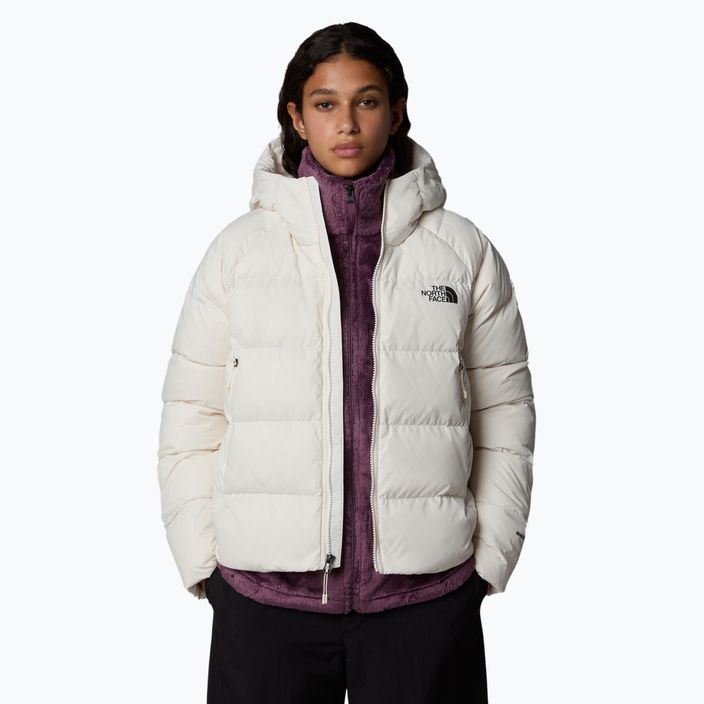 Moteriška pūsta striukė The North Face Hyalite Down Hoodie white dune 4