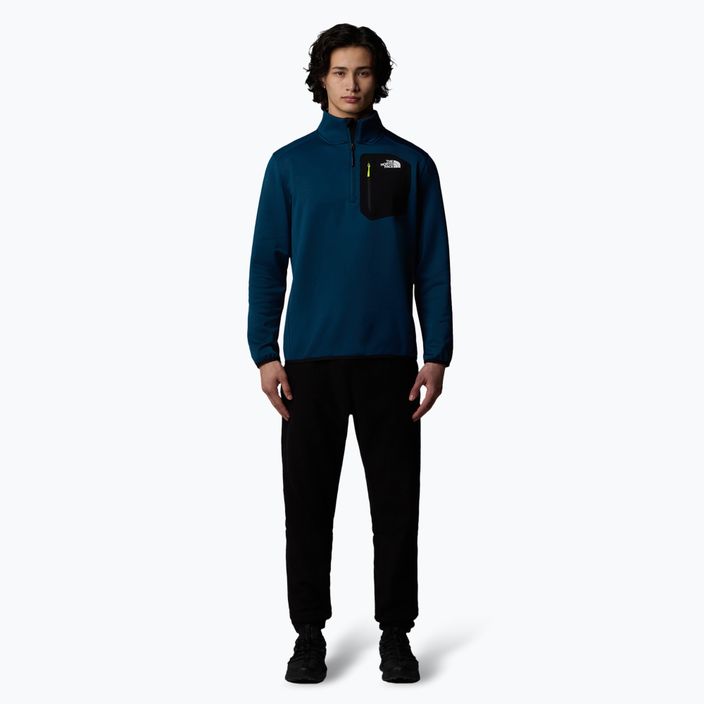 Vyriškas džemperis The North Face Crest 1/4 Zip midnight petrol/ black 2