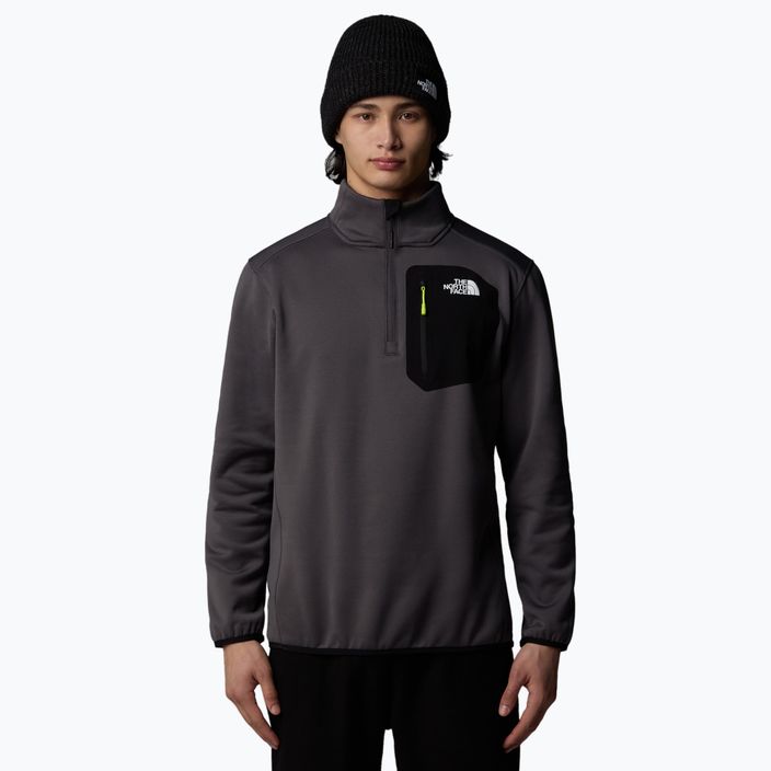 Vyriškas džemperis The North Face Crest 1/4 Zip anthracite grey/ black