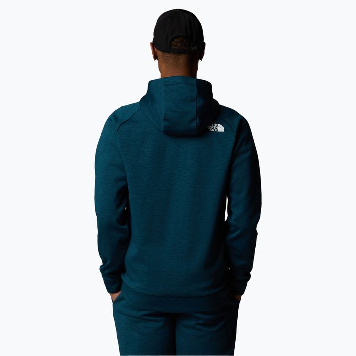 Vyriškas džemperis The North Face Reaxion Fleece midnight petrol dark heather/ asphalt grey 3