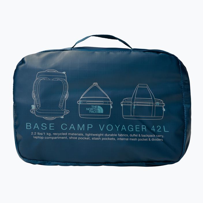 Kelioninis krepšys The North Face Base Camp Voyager Duffel 42 l midnight petrol/algae blue 4