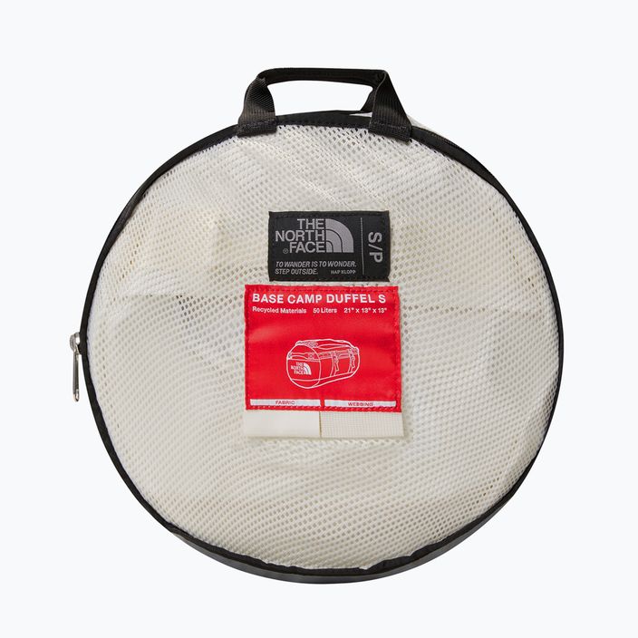 Kelioninis krepšys The North Face Base Camp Duffel S 50 l white dune/white 3