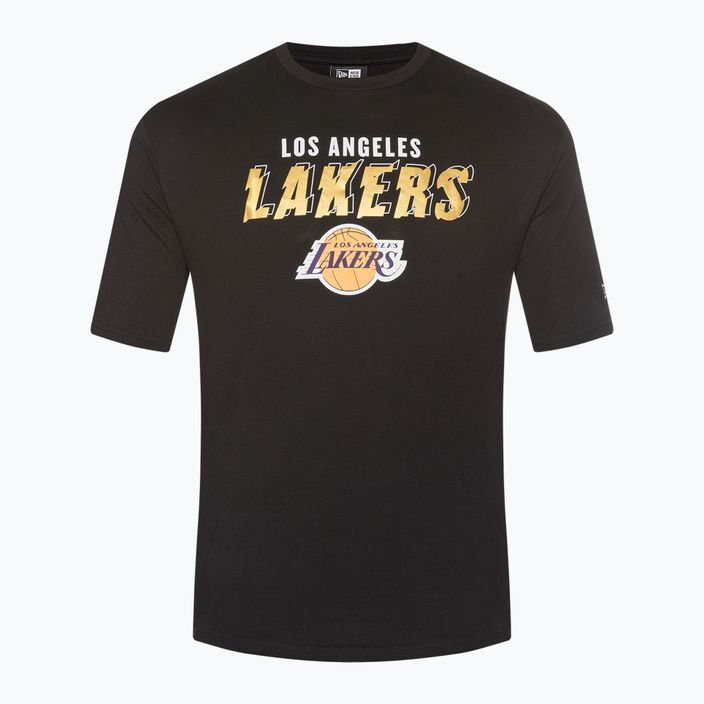 Vyriški marškinėliai New Era Team Script OS Tee Los Angeles Lakers black 6