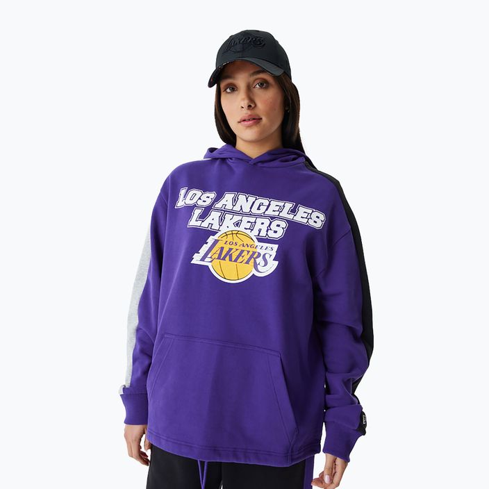 Vyriškas džemperis New Era NBA Large Graphic OS Hoody Los Angeles Lakers purple 2