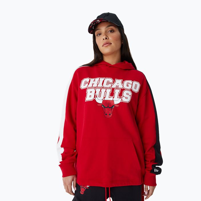 Vyriškas džemperis New Era NBA Large Graphic OS Hoody Chicago Bulls red 2