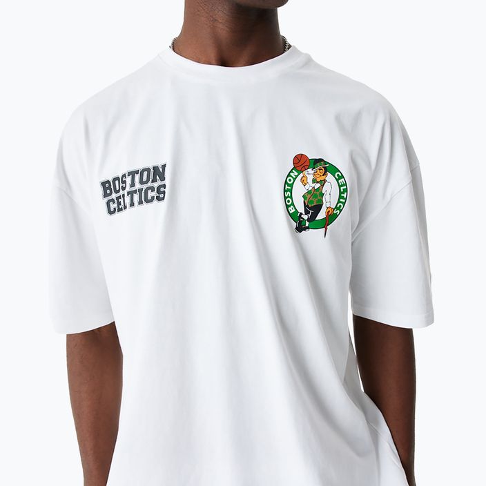 Vyriški marškinėliai New Era NBA Large Graphic BP OS Tee Boston Celtics white 4