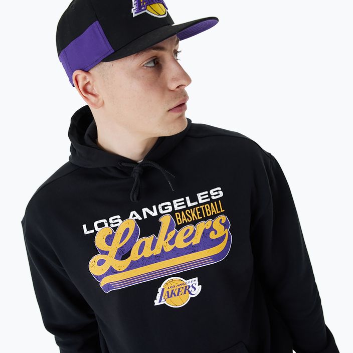 Vyriškas džemperis New Era NBA Graphic OS Hoody Los Angeles Lakers black 4