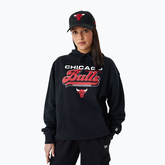 Vyriškas džemperis New Era NBA Graphic OS Hoody Chicago Bulls black 2