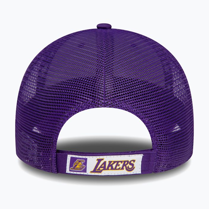 Vyriška New Era Home Field 9Forty Trucker Los Angeles Lakers beisbolo kepuraitė violetinė 4