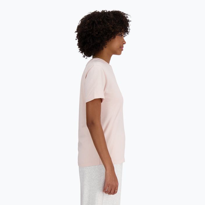 Moteriški marškinėliai New Balance Jersey Stacked Logo T-Shirt quartzpi 2