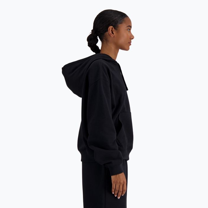 Moteriškas džemperis New Balance French Terry Small Logo Hoodie black 2