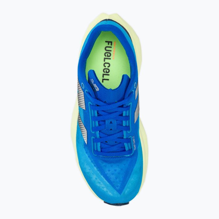Moteriški bėgimo batai New Balance FuelCell Rebel v4 blue oasis 5