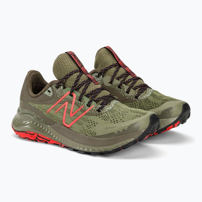 Vyriški bėgimo bateliai New Balance DynaSoft Nitrel v5 dark olivine 4