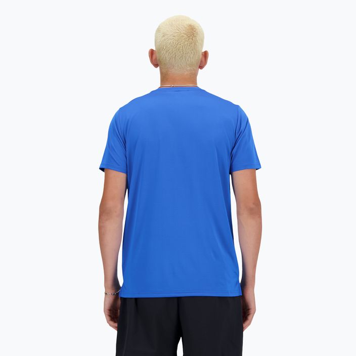 Vyriški marškinėliai New Balance Run blue oasis 3
