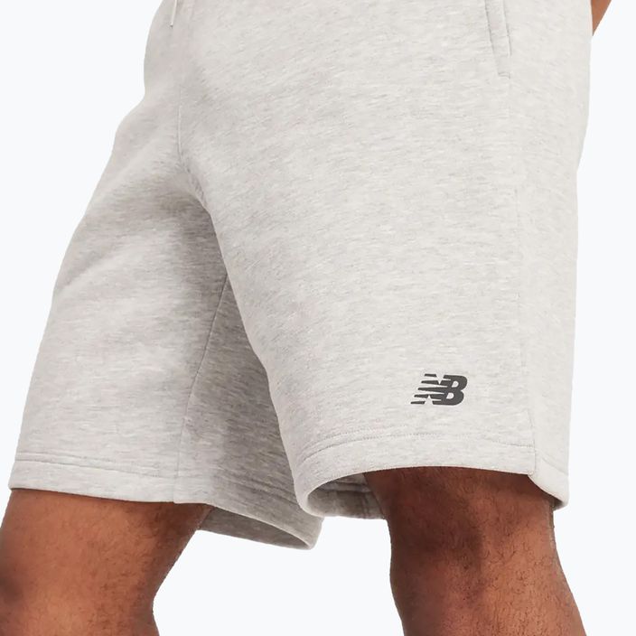 Vyriški šortai New Balance Fleece Short 9" athletic grey 5