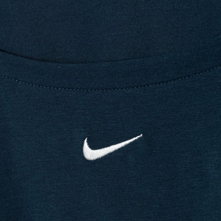 Moteriški marškinėliai Nike Sportswear Chill Knit armory navy/sail 3