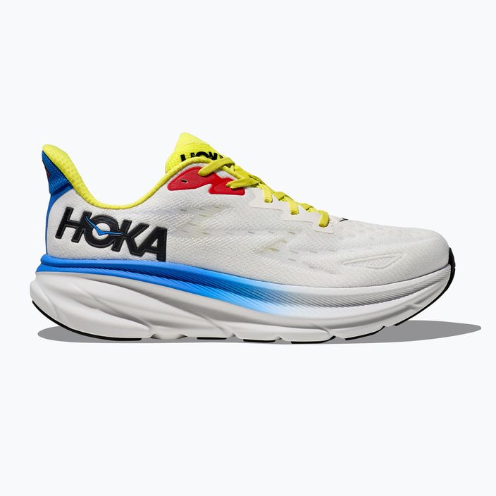 Vyriški bėgimo bateliai HOKA Clifton 9 blanc de blanc/virtual blue 2