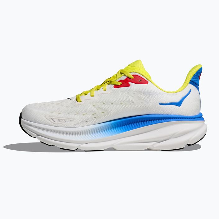 Vyriški bėgimo bateliai HOKA Clifton 9 blanc de blanc/virtual blue 3