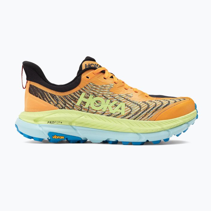 Vyriški bėgimo batai HOKA Mafate Speed 4 solar flare/lettuce 2
