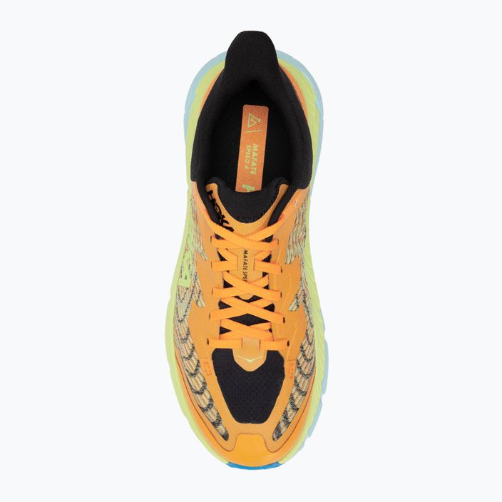 Vyriški bėgimo batai HOKA Mafate Speed 4 solar flare/lettuce 5